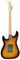 CAL64-TS - Electric Guitar with H-S-S Pickups, Tobacco Sunburst