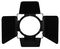 LEDJ187B - Flood Barn Door for 150W COB or 100W UV COB