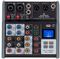 MIOMIX 202M - 4 Channel Audio Mixer with BT, USB & Digital Echo