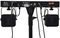 STEREO BAR - 4x50W Par Can RGBW 2x Bar Set with Stands, IR & Foot Control
