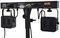 STEREO BAR - 4x50W Par Can RGBW 2x Bar Set with Stands, IR & Foot Control