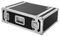 CR204BLKM - 4U 19" Rack Flight Case, 45cm Depth