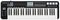 GRAPHITE 49. - 49-Keys MIDI Keyboard Controller USB with Adjustable Velocity