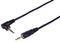 PLS00634 - 3.5mm Stereo Jack to 90 Degree Right Angle Stereo Jack Lead, 1m