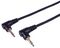 PLS00640 - 3.5mm 90 Degree Right Angle Stereo Jack Lead, 0.5m