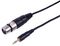 PLS00671 - 3.5mm Stereo Jack to 3-Way XLR-F Lead, 2m