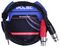 PLS00685 - 3.5mm Stereo Jack to 2x 3-Way XLR-F Lead, 2m