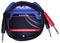 PLS00785 - 6.35mm 1/4" Stereo Jack to 2x Mono Jacks Male Lead, 5m