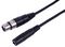 PLS00800 - 6.35mm Stereo Jack Socket to 3-Way XLR Plug, 1m