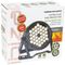 THINPAR-36X1WHITE - 36W White LED Par Can with IR Control