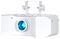 HELIX XP WHITE - Helix XP LED Gobo Flower Lighting Effect, 150W, White