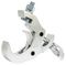 LH-4E - Silver Aluminium Tube Rigging Quick Clamp, 200kg Load