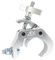 LH-4E - Silver Aluminium Tube Rigging Quick Clamp, 200kg Load