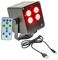 TINYLED-RGB-WASH - Battery Powered Pocket Size 4x 3W RGB Wash LED Effect Light