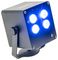 TINYLED-RGB-WASH - Battery Powered Pocket Size 4x 3W RGB Wash LED Effect Light