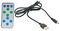 TINYLED-RGB-STROBE - Battery Powered Pocket Size 6x 1W RGB LED Strobe Effect Light