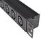 1U-PDU-2UK8IEC - 776.497UK - 19" Rackmount Power Distribution Unit, 2x UK BS1363 and 8x IEC Sockets