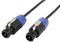 190.178UK - Speaker Plug to Speaker Plug Lead, 1.5m