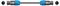 190.178UK - Speaker Plug to Speaker Plug Lead, 1.5m