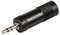 759.002UK - 6.35mm Stereo Jack Socket to 3.5mm Stereo Jack Plug Adaptor