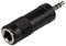 759.185UK - 6.3mm Mono Jack Socket to 3.5mm Stereo Jack Socket