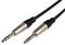 S6J075 - 6.3mm 1/4" Stereo Jack Plug to 6.3mm 1/4" Stereo Jack Plug Lead, 0.75m
