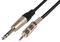 S6-3J150 - 6.3mm Stereo Jack Plug to 3.5mm Stereo Jack Plug Lead, 1.5m
