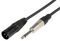 M6J-XM600 - 6.3mm Mono Jack Plug to 3 Pin XLR Plug Lead, 6m
