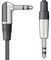 S6J-90J600 - 6.3mm Right Angle Stereo Jack Plug to 6.3mm Stereo Jack Plug Lead, 6m