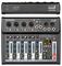 IS 2MIX6PRO - 6 Channel Professional Stereo Audio Mixer Player with DSP MultiFX