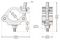 823OUTDOOR-B - Truss Outdoor Half Coupler 48mm to 51mm