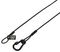 CLAM83 - 350mm Stainless Steel Safety Wire, 50kg, Black