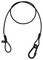 CLAM85 - 1m Stainless Steel Safety Wire, 50kg, Black