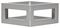 TRUS084S - Quad Steel Deco Truss, Steel, Silver, 0.1m