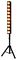 AMBER BLINDER - Amber LED Blinder Bar with Tripod Stand