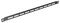 RCM-05U-F - 19” 0.5U Cable Rack Tie Mount Bar