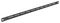 RCM-05U-L - 19” 0.5U Cable Rack Tie L-Mount Bar
