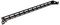RCM-05U-L50 - 19” 0.5U Cable Rack Tie L-Mount Bar, 50mm Depth