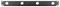 RPX-1U-4D - 19” 1U Rack Panel with 4x D Type XLR Panel Connector Holes