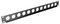 RPX-1U-12D - 19” 1U Rack Panel with 12x D Type XLR Panel Connector Holes