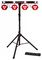 STAGEBAR-II - 2-in-1 Light Stand RGB LED Projector Set with Remote Footswitch