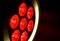 PARWASH76-RING - 7x 6W LED PAR Wash with RGB LED Ring