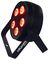 SLIMPAR-510-QUAD - 5x 10W RGBW LED PAR