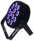 SLIMPAR-1210-HEX - 12x 10W RGBWA+UV LED PAR