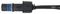 41820 - LED Rubber Icicle FX Lights, Warm White, Black, 5m