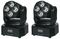 FUSION 40 PACK - 2x 9W Quad Colour RGBW Ultra Compact LED Moving Head Lights