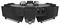 RADIANCE - 6x 40W RGBW Quad Colour LEDs Moonflower Effect Light