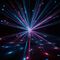 ASTEROID - 5x 40W Quad Colour RGBW LEDs Multi Beam Effect Light