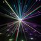 ASTEROID - 5x 40W Quad Colour RGBW LEDs Multi Beam Effect Light