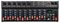 CSR-63 - Rack Mountable Mixer 9 Channel with DSP+BT